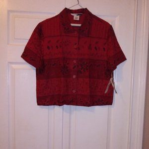 women's top. Brand: Studio by JPR  NWT   M 10-12